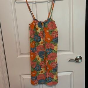 Zara Body Con Floral Dress